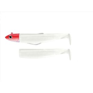Fiiish Black Minnow 90 Off Shore 10 g White/Red – Vinilo de Pesca