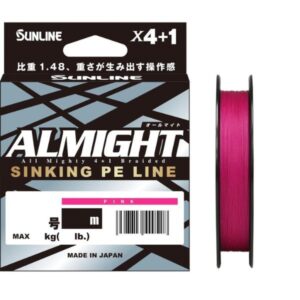 Hilo Trenzado Sunline Almight Pink 150 m – PE Hundido